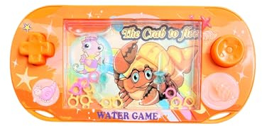 BLUECHOLON Wasserkonsole, Ringwasserspiele für Mädchen und Jungen, Reisespiel - Aguaplay - Water Geme. Aqua Play (Crab)