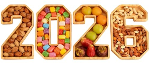 zjhukfmc Planche en Bois,Nombres à Personnaliser pour Fête | Planche à Charcuterie pour Fête de Fin d'Études,pour Légumes Snacks Donuts Desserts Bonbons Gâteau Fromage Nouvel an Anniversaire Mariage