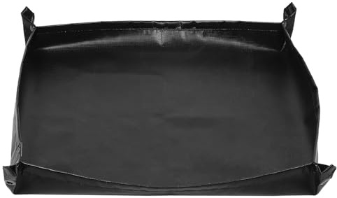 Healifty Alfombrilla para Parrilla de Silicona Ignífuga Resistente al Calor 71x71 Cm, Protector para Barbacoa y Fogata en Terraza, Tapete Exterior para Cocina al Aire Libre
