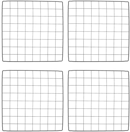 FELTECHELECTR 4pcs Iron Mesh Pet Fence Sheets for Dog Cage Enclosure, Lightweight and Stable DIY Pet Fence Panels, Suitable for Garden Protection and Poultry Protection