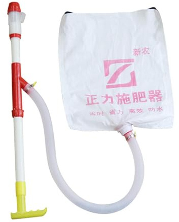 JWQFBC Épandeur D'Engrais Manuel Distributeur Portable Sac à Dos Outil de Fertilisation Agricole Dispositif D'Épandage de Fumier Adapté à La Fertilisation du, Tube Simple en PVC