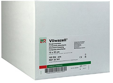 Vliwazell Saugkompressen 10 x 20 cm 100 Stück