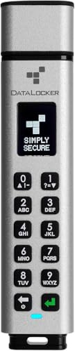 DataLocker Sentry K350 USB 3.0 16GB USB Stick microSATA SSD with AES-256bit Hardware Encryption, OLED Display and Keypad, FIPS 140-2 Level 3 Certified, DSGVO/GDPR Compliant, SK350-016-FE