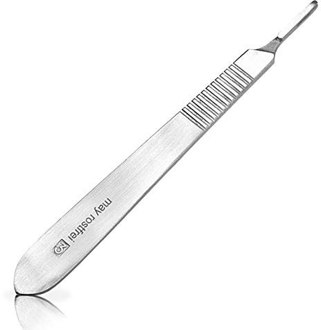 Mango para bisturí - número 3 - acero inoxidable