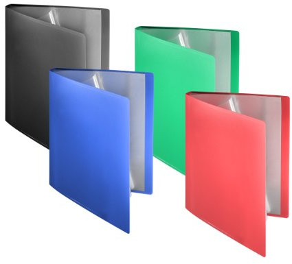 Sichtbuch flexibel, 10 Hüllen, A4, PP blau