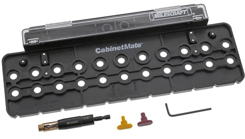 Milescraft 1316 CabinetMate – Regalstift-Bohrschablone