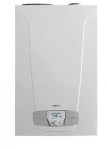 Baxi Nuvola Platinum+ 24 GA Caldaia a Condensazione con Produzione ACS, Sedile WC Termoindurente Universale, Miscelatore Bidet Integrato, Attacco Acqua DN 3/8