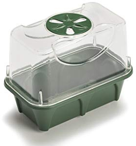EarlyGrow MPL50077/3 Mini High Top Propagator 16 x 10 x 12 Centimetres - Pack of 3 - Green