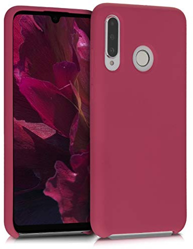 kwmobile Housse Compatible avec Huawei P30 Lite Coque - Housse de téléphone Protection Souple en TPU Silicone - Fuchsia Mat