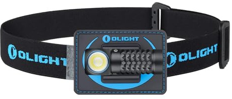 OLIGHT Perun MINI Torch Mini Flashlight 1000 Lumens Multi-use Compact Illumination Tool Reliable Right Angle Headlamp with Headband, Magnetic Rechargeable EDC Flashlight Rechargeable Battery, Black