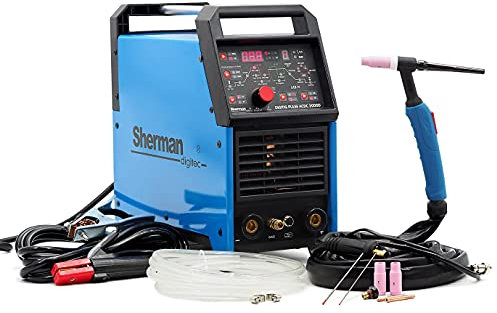 Sherman™ DIGITIG 200GD Pulse AC/DC WIG Welding Machine Pulse 200A AC/DC Welding Aluminium Stainless Steel INOX