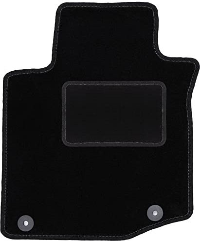 Wielganizator Automatte – Passend für Toyota Aygo I Schrägheck 2005-2014 – Velours – Autozubehör - Auto Fußmatten – Fußmatte Auto – 1-teilig - schwarz