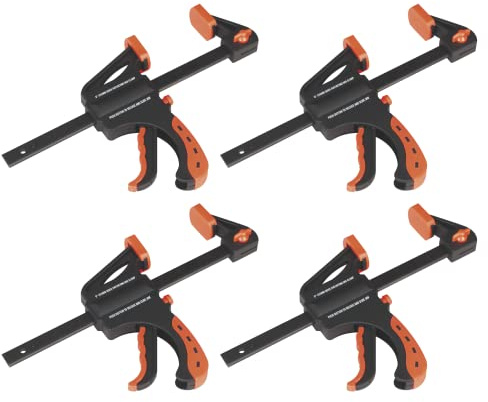 Sealey 150mm Ratchet Bar Clamp - 4pc Set AK61014