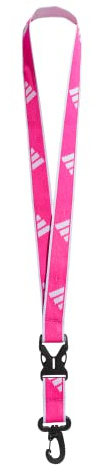 adidas Interval Lanyard, Team Shock Pink/White/2, One Size