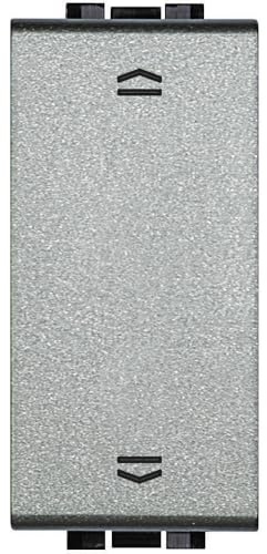 Pulsador doble persianasBticino NT4037NLivingLight1 modulo Tech