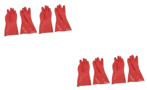 CANIGHT 2pairs Potatoes Vegetable Gloves Kitchen Gadgets Gloves for Peeling Slip Vegetable Processing Tool Random Color
