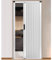 Puertas abatibles Puerta de armario doméstico para mayor privacidad, estilos y tamaños personalizables, puertas interiores de armario, instalación sin agujeros, puerta plegable ligera(114x241cm (45 x