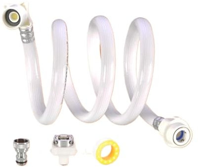 Manguera De Entrada De Agua De Extensión, Compatible Con La Extensión Automática De La Rueda De Onda Del Tubo De Entrada De La Lavadora Multifunción(1 m)