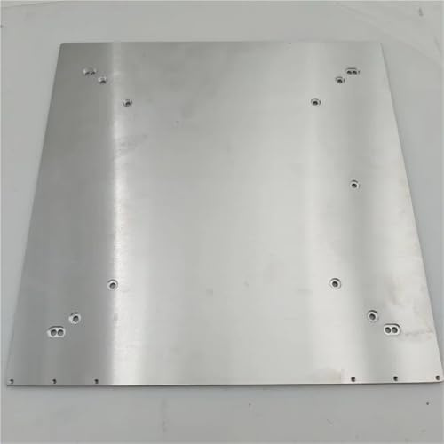 For Creality CR-10/Pro for Ender3 V3 Plus MAX 310 mm Lit chauffant en aluminium moulé 110/220 V Chauffage en silicone distinctif(Plate)