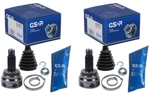 2X GSP Antriebswellengelenk Satz Radseitig