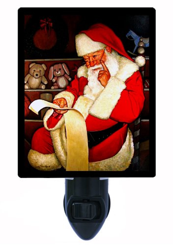 Christmas Night Light, Thoughtful Santa