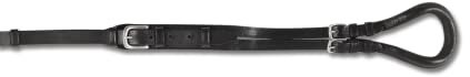 WALDHAUSEN Star Schweifriemen aus Leder, PON, schwarz