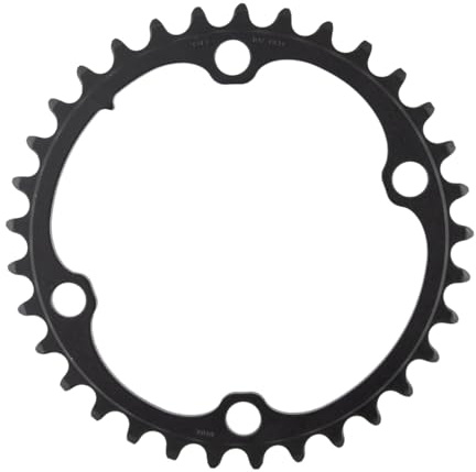 SRAM Force 2x12-Speed Inner Chainring - 33t, 107 BCD, 4-Bolt, Blast Black, for Use with 46t Outer