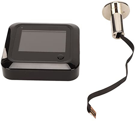 ciciglow Digital Doorbell, 2.4in Digital Video Doorbell Camera 145 Degree Wide Angle Electronic Peephole Doorbell Front Door Security Camera