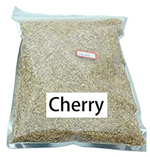 Szaerfa BBQ Räucherholz-Chips,125g pro Beutel,Apfel, Kirsche, Eiche, Hickory, Grillholzchips zum Räuchern von Fleisch - Barbecue Smoker Zubehör (Kirschbaumholz)