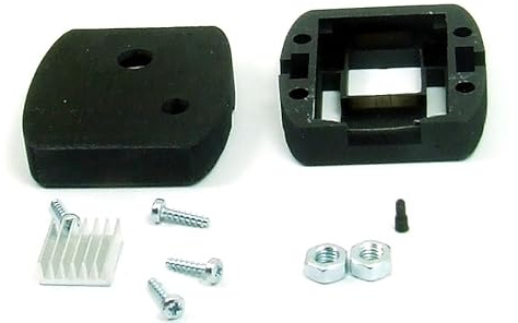 POPESQ® 1 Stk. x ESP32-CAM Gehäuse Set mit Kühlkörper Kunststoff Schwarz #A5840