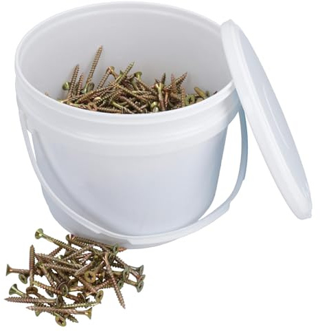 Lot de 800 vis à bois Pozi à tête fraisée multi-usage 4 x 60 mm