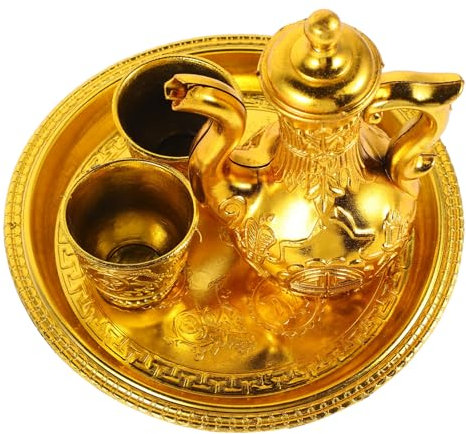 FUNOMOCYA Tibetan Buddhist Worship Cups Tea Offering Cups Bottle Chalice Jug Teapot Offering Supplies