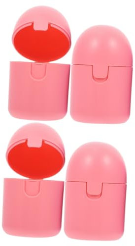minkissy 4 Stück Desinfektionsbox für Menstruationstassen Sterilisationen Zeitgenössischer Pokal-Organizer Reinigungswerkzeug Halter
