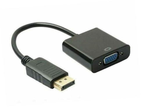 Housoutil Convertidor De Vídeo Vga Adaptador Macho Hembra Cable USB Plug and Play Ahorra Recursos del Ordenador