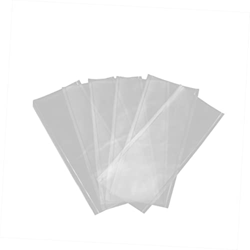 Anneome 50pcs PVA Water Soluble Bags for Carp Fishing Mesh Bags for Solid Bait Quick Dissolving Design for