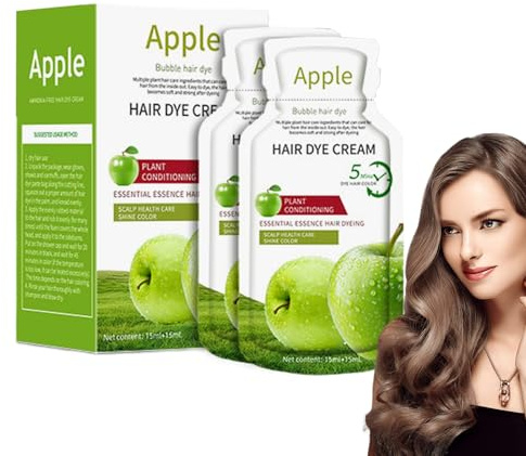 Crema colorante per capelli, 300 ml, con copertura grigia, estratti vegetali, soluzione naturale a lungo termine, per la casa, il salone, i viaggi, la mamma, la moglie, la nonna per principianti