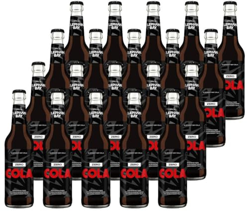 Elephant Bay Cola Zero – 20 x 0,33L | Zuckerfreie Premium-Cola im praktischen Vorratspack inkl. Pfand MEHRWEG