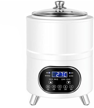 Yogurtera Inteligente De Temperatura Constante, Máquina De Fermentación Eléctrica Doméstica De 12 L, Con Control De Tiempo Y Temperatura, Para Vinagre De Frutas Y Vino De Arroz Casero(White)