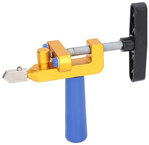 KIMISS Kit de Cortador de Abridor de Azulejos, Alicates Manuales para Romper Vidrio, Herramienta Manual de Corte de Cerámica con Cuchillas de Aleación + Cortador de Azulejos de Vidrio + Herramienta