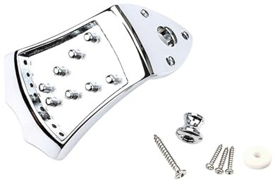 Juego de piezas de 8 cuerdas para mandolina, juego de piezas de guitarra, kit de repuesto de puente de mandolina con tornillos de montaje, repuesto de puente de mandolina
