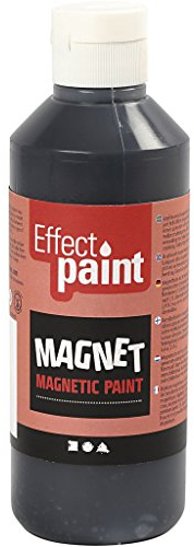 Creativ 34920 Magnetic Paint, black, 250ml
