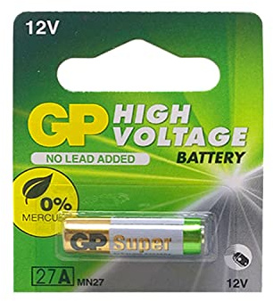 GP Alkalibatterie, 27 A, 12 V, 2 Stück
