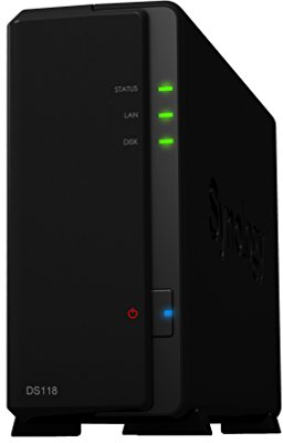 Synology DS118 6 TB (1 x 6 TB WD RED) 1 Bay Desktop NAS Unit