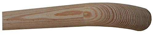 TIBU Lärche unbehandelt Holz Handlauf Geländer 30-500cm Wandhandlauf Wand Treppe, Länge: 4600 mm 460 cm 4,6 m und Enden: Holzkrümmling