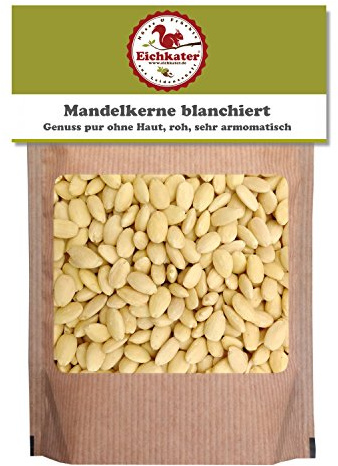 Eichkater Mandeln ohne Haut blanchiert 4er-Pack (4x185g)