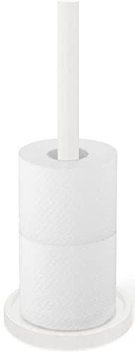 ZACK Edelstahl Ersatz-Toilettenpapierhalter MIMO WC-Rollenhalter weiß 40130