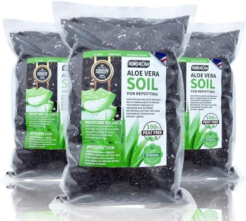 UK GROW Premium Aloe Vera Potting Mix BAG (2L)
