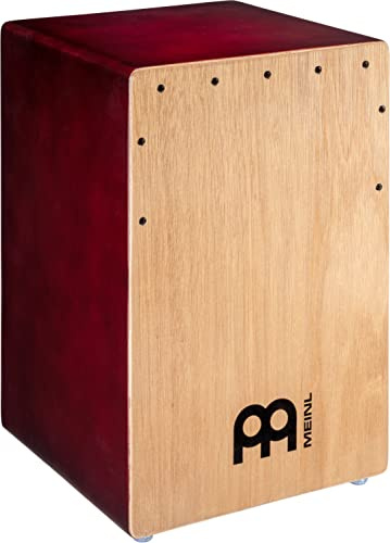 Jumbo Backbeat Bass Cajon mit portiertem Schallloch und Snares – nicht in China hergestellt – für akustische Musik, spielen Sie mit Ihren Händen, 2 Jahre Garantie