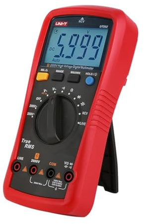 UNI-T Uni-trend Multimeter clamp meter UT892 2000V High Voltage Digital Multimeter For Mine AC DC Voltmeter True RMS Capacitor Tester Frequency Meter(UT892)