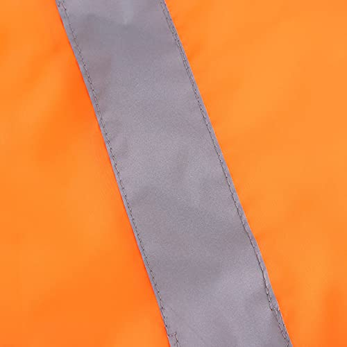 Uadme Airport Windsack Nachtleuchtender Flughafen Luftfahrt Windsack mit reflektierenden Streifen, wasserdicht, S 100 cm